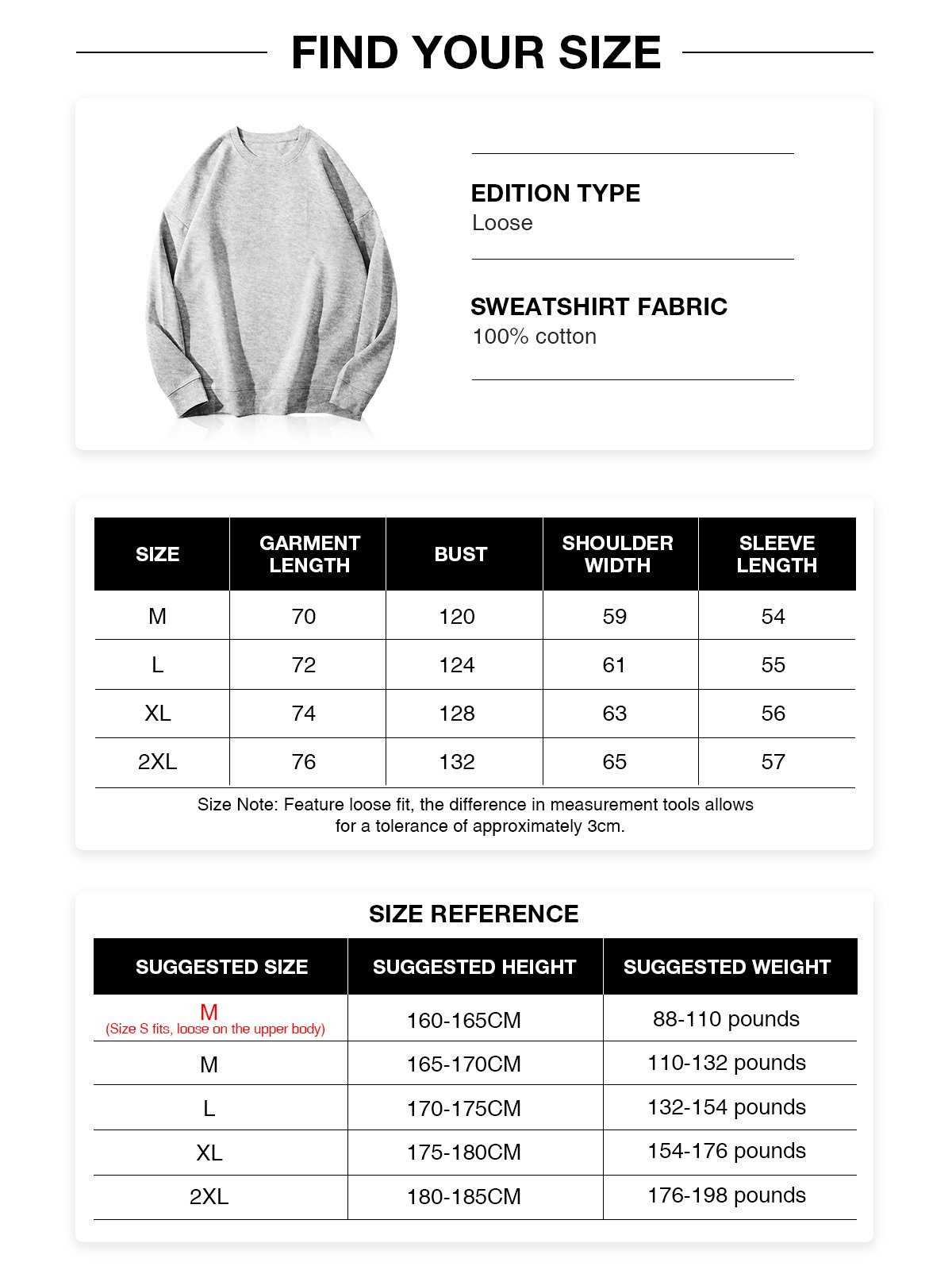 Cat Crew Neck Cotton Sweatshirt